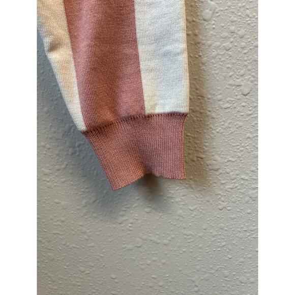 NWT Landon Crop Top Lavish Balboa Women’s Sweater Size Large long sleeve crew - Picture 4 of 11